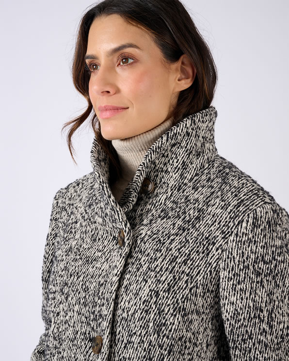Manteau mélange laine Thermolactyl