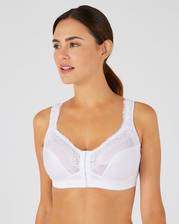 Soutien-gorge sans armatures ouvert devant