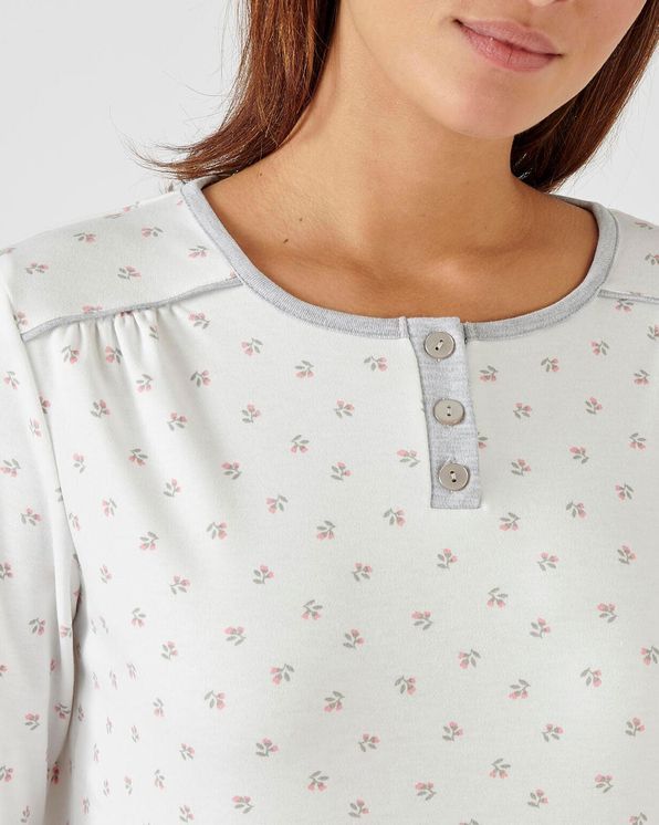 Chemise de nuit petites fleurs Thermolactyl