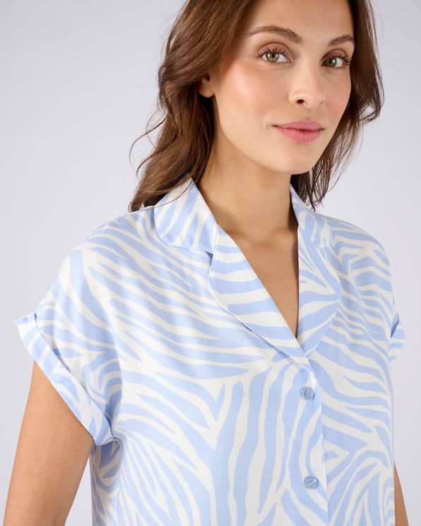 Pyjama van zuivere viscose