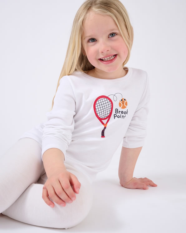 T-shirts Thermolactyl mixte enfant sérigraphiés