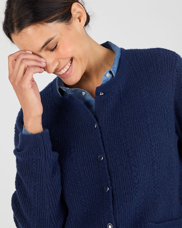 Cardigan maille ajourée Thermolactyl