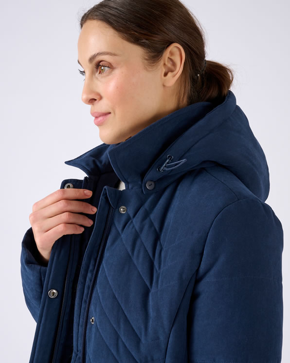 Parka matelassage fantaisie