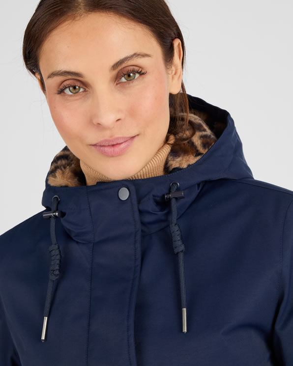 Parka motif animalier Thermolactyl