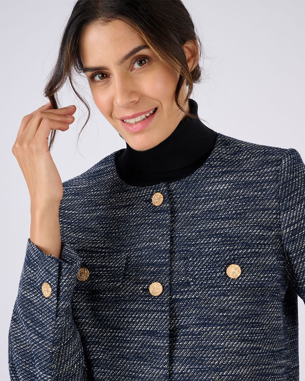 Veste en tweed
