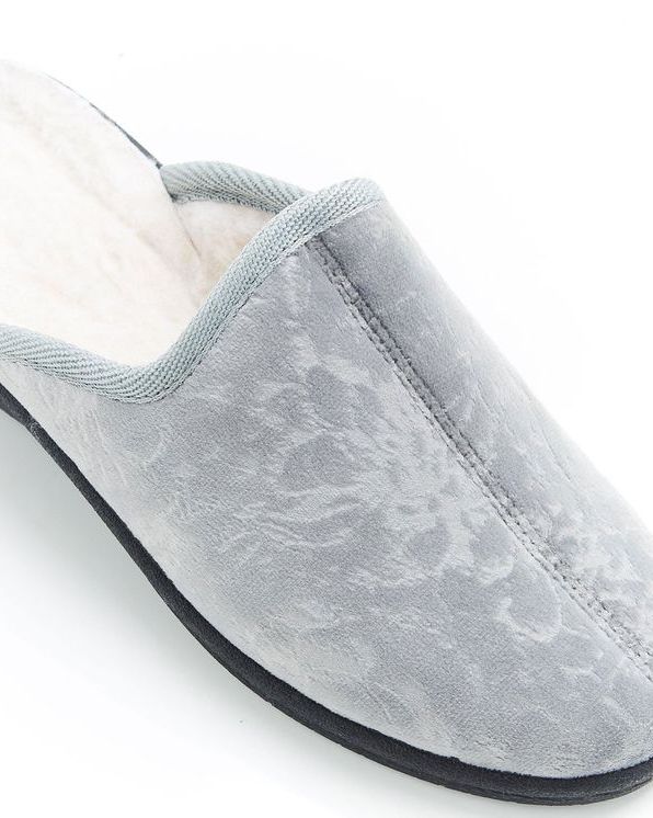 Mules effet texturé Thermolactyl