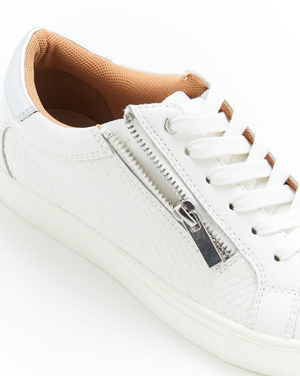 Tennis à lacets et zip côté Amortyl®