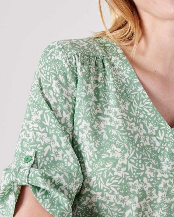 Blouse crêpe