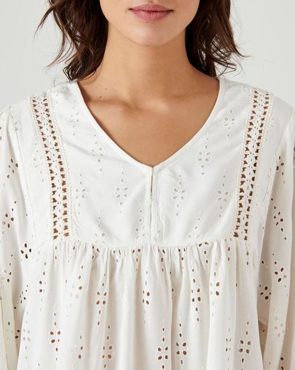 Blouse broderie anglaise