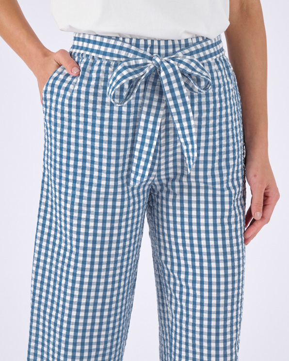 Pantalon 7/8ème tissu gaufré
