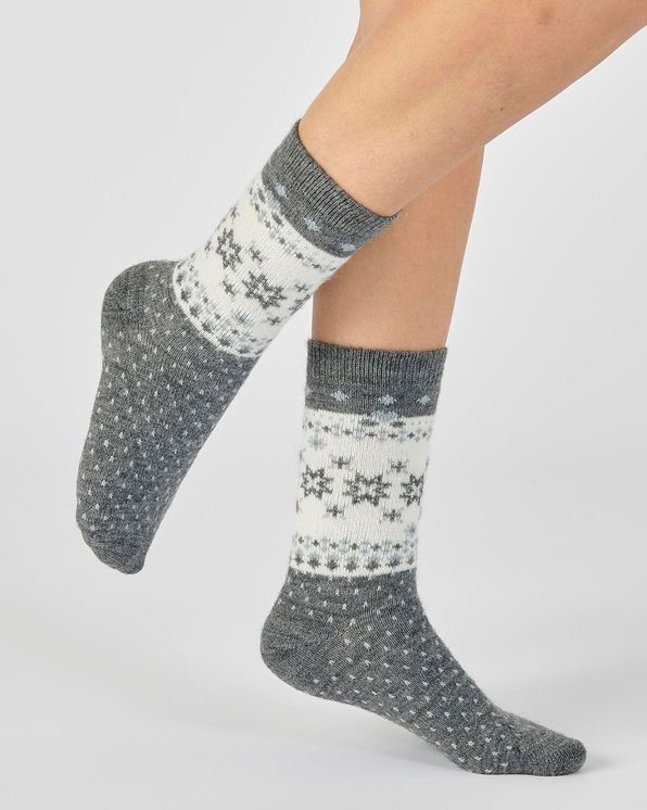 Set van 2 paar sokken met wol en Thermolactyl®