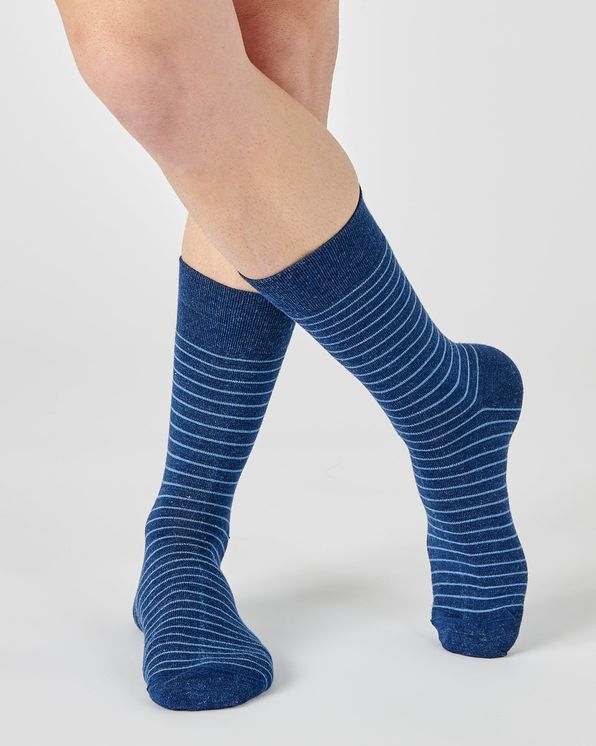 Lot de 2 paires de chaussettes mélange soie et Thermolactyl