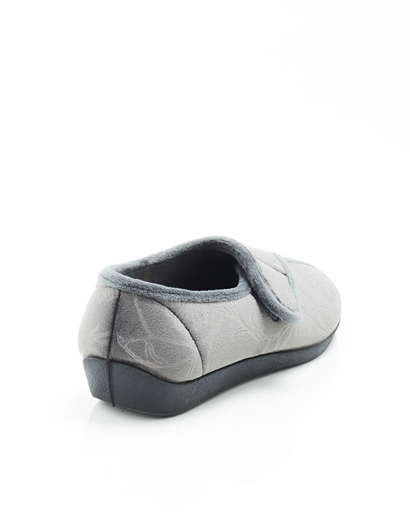 Pantoffel met velcro-sluiting