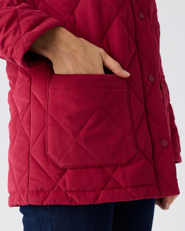 Parka gewatteerd capuchon