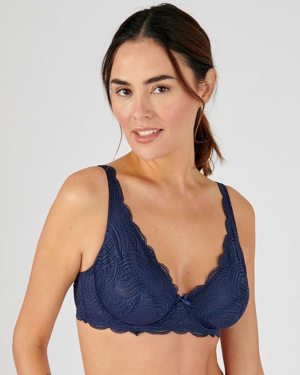 Soutien-gorge forme foulard à armatures - Daxon - Femme