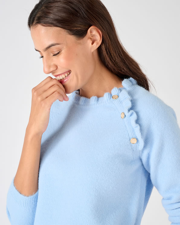 Trui volants met Thermolactyl-label