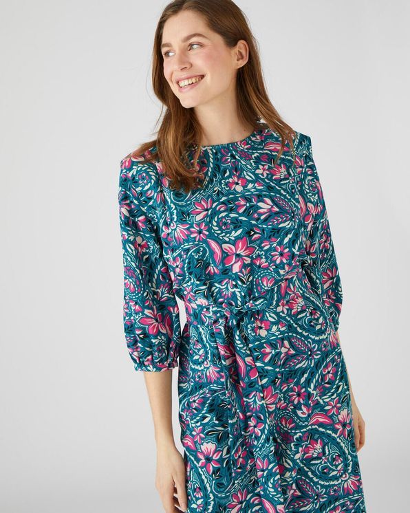 Jurk met bloemenprint