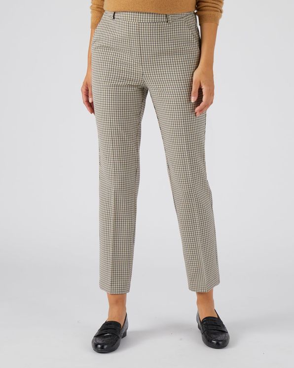 7/8-broek in bi-rekbare stof, pull-on