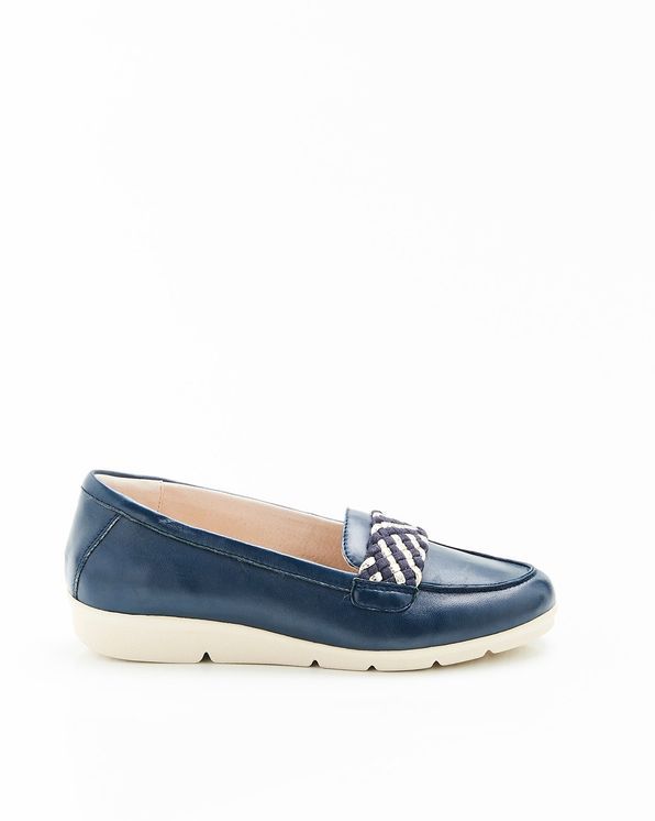 ANDRE Ballerines En Tissu Tressé Rigide Beige – Taille 38 (EU)