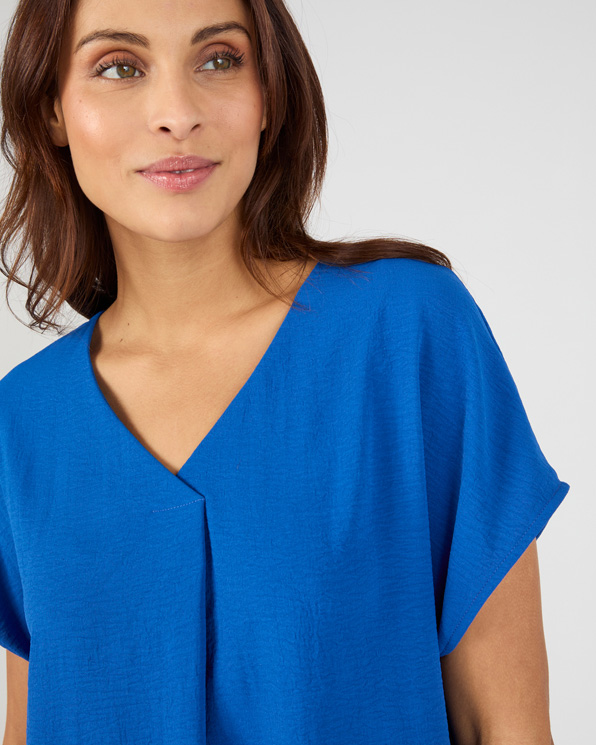 Blouse satijnen reliëf