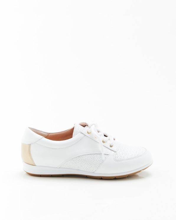 Derbies irisées à lacets cuir vachette Climatyl®