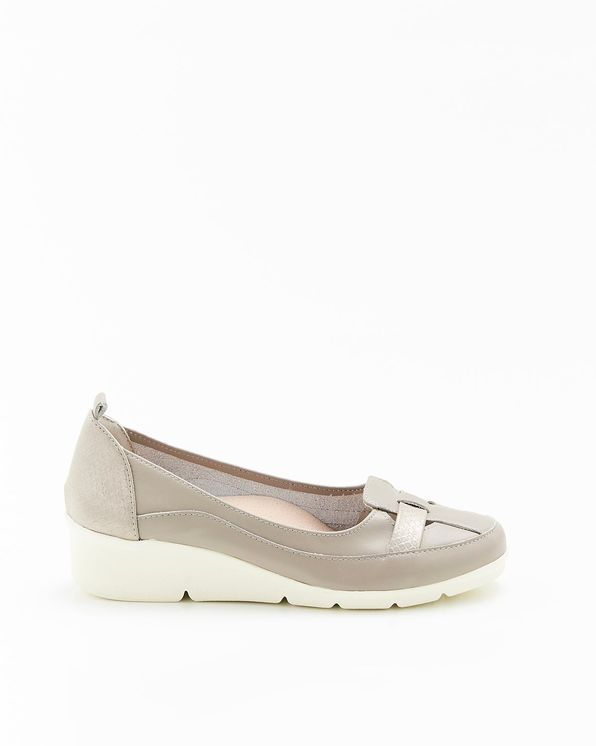 Mocassins fantaisie compensés Amortyl