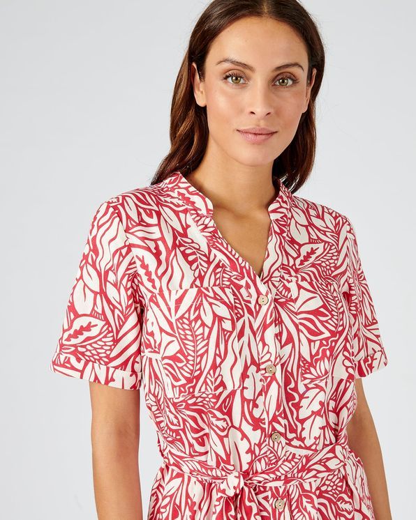 Robe mélange lin