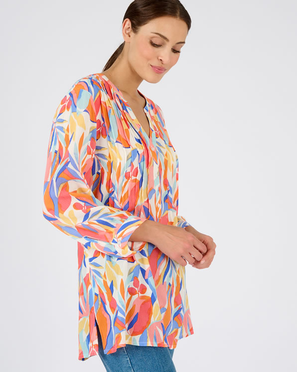 Tuniek crêpe vezels pure viscose Lenzing™ EcoVero™