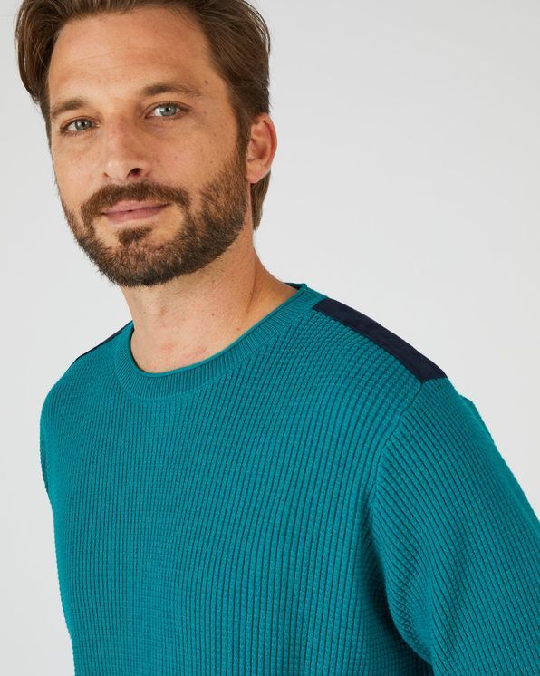 Pull in fantasietricot, katoenmix