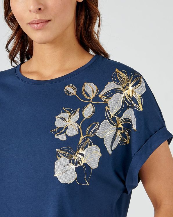 T-shirt à motifs