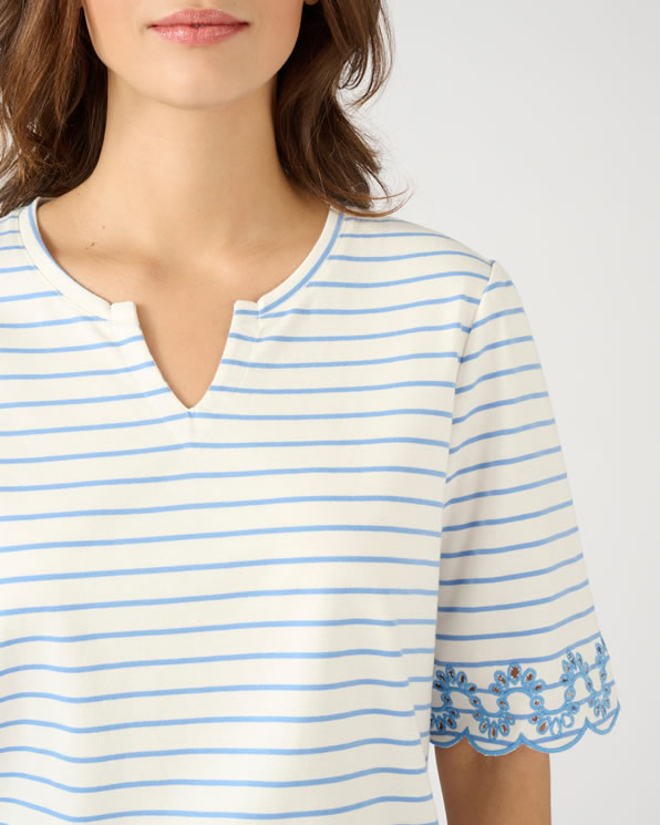 Blouse in biologisch katoen