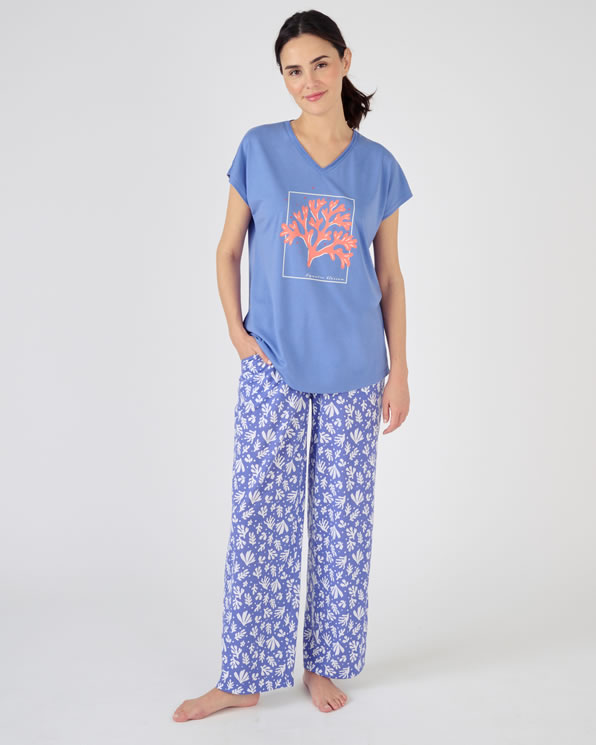 Pyjama Jersey Climatyl met gerecycleerde vezels