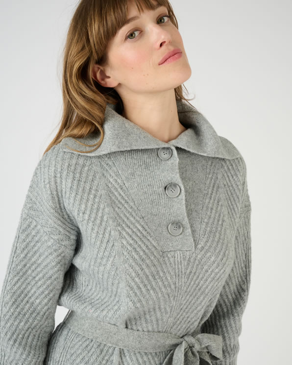 Robe-pull en maille Thermolactyl recyclée*