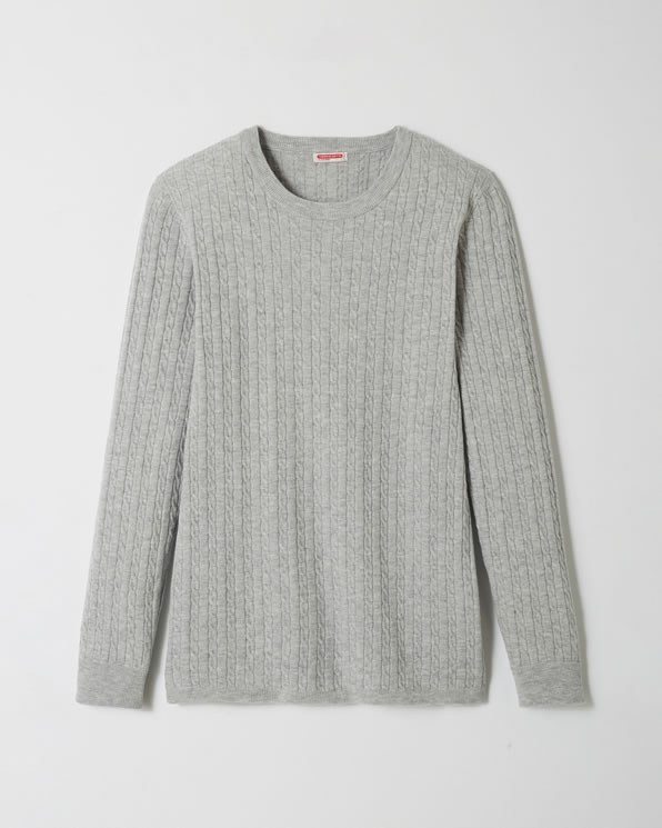 Pull en maille torsadée Thermolactyl