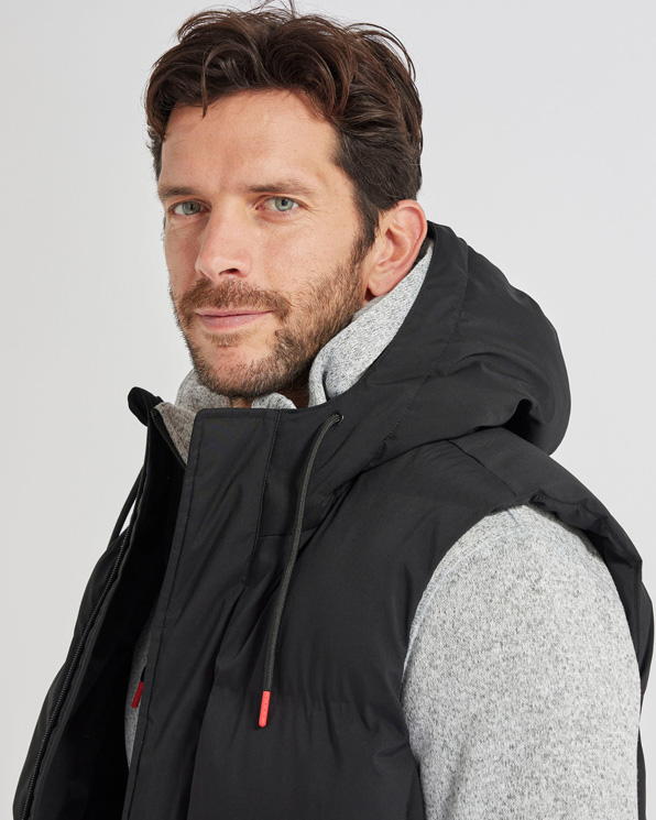 Thermolactyl donsjack met capuchon voor heren