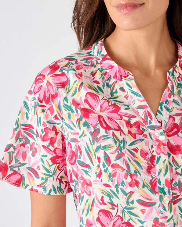 Blouse korte mouwen print Climatyl