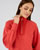 Fleece sweater Troyer kraag met ritssluiting