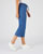 Pantacourt tissu chambray