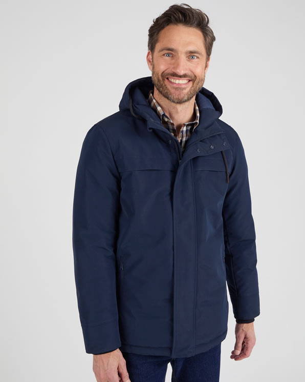 Parka à capuche déperlante Thermolactyl homme