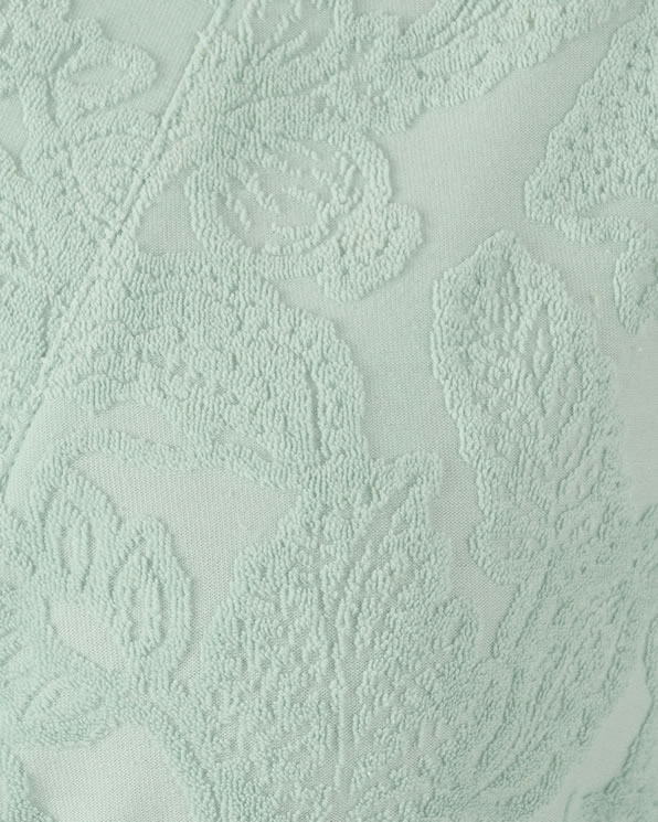 Peignoir en éponge jacquard