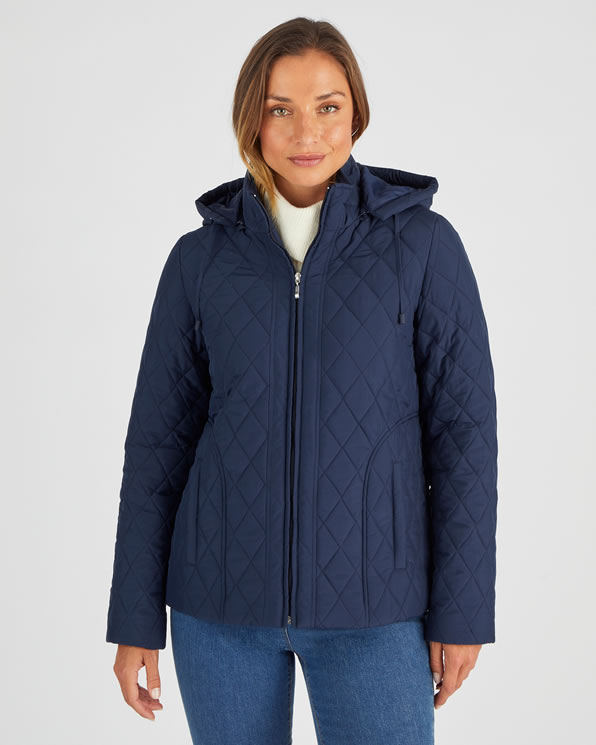 Korte parka gewatteerd
