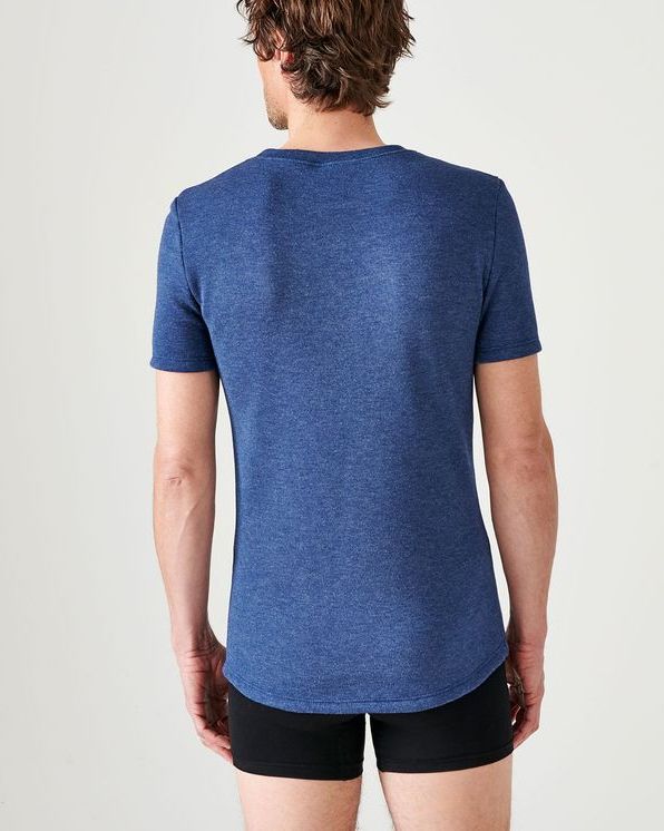 Thermolactyl T-shirt met korte mouwen, geborstelde fleece