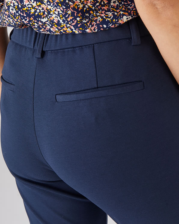 Broek van milanotricot