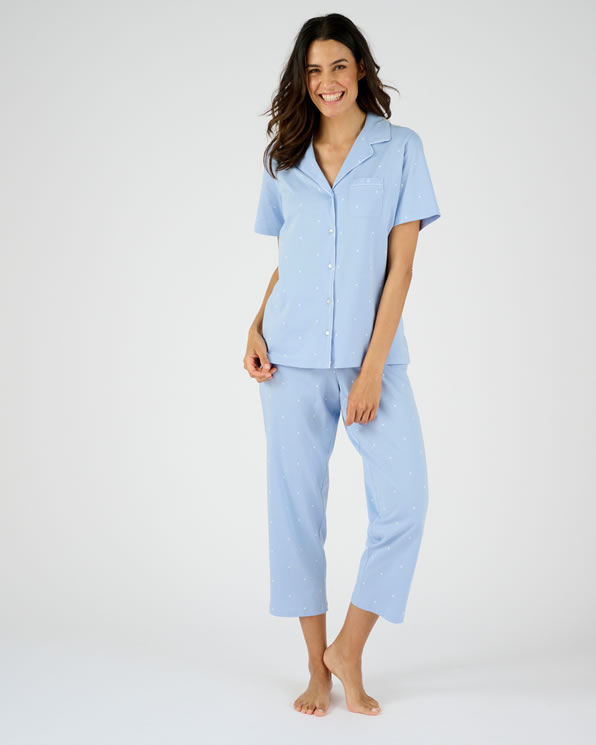 7/8e pyjama met knoopjes