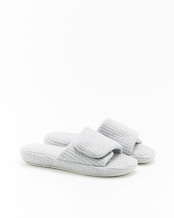 Mules en maille nid d'abeilles