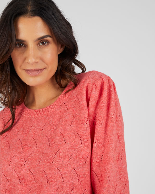 Pull doux jeu de maille Thermolactyl