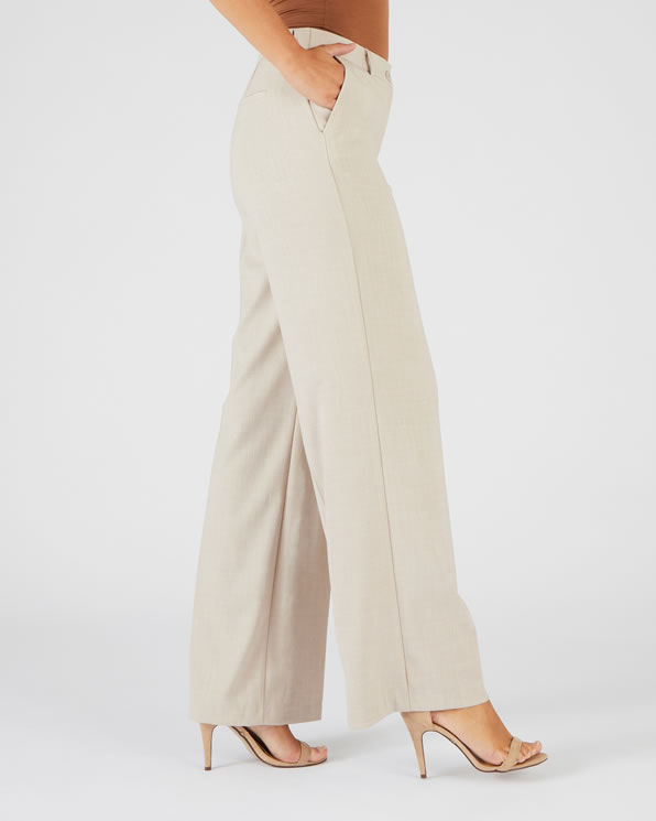 Pantalon classique fils brillants
