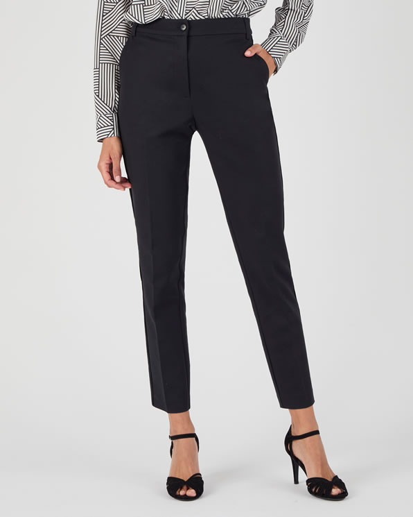 Broek 7/8 lengte katoensatijn
