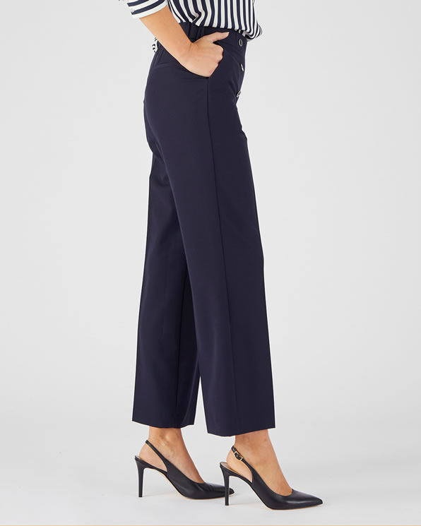 7/8e broek met brugeffect