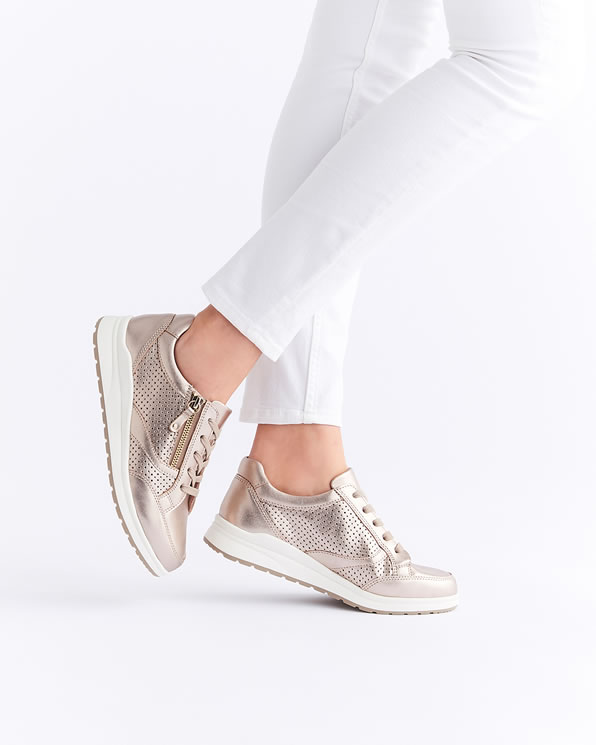 Geperforeerde Amortyl tennisschoenen